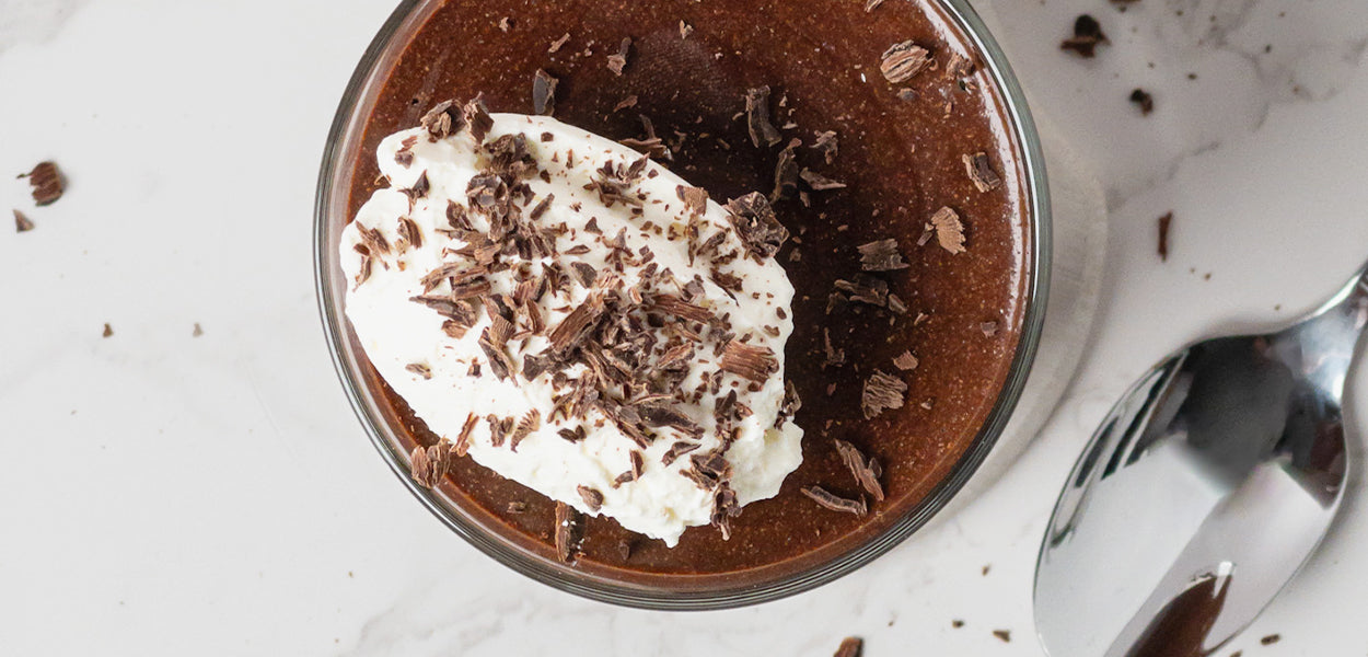 Decadent Dessert for Two: Protein Chocolate Mousse