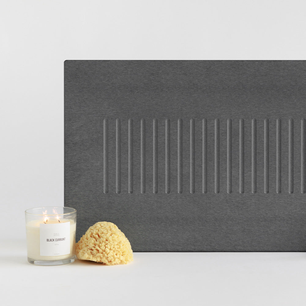 bath stone mat in detail