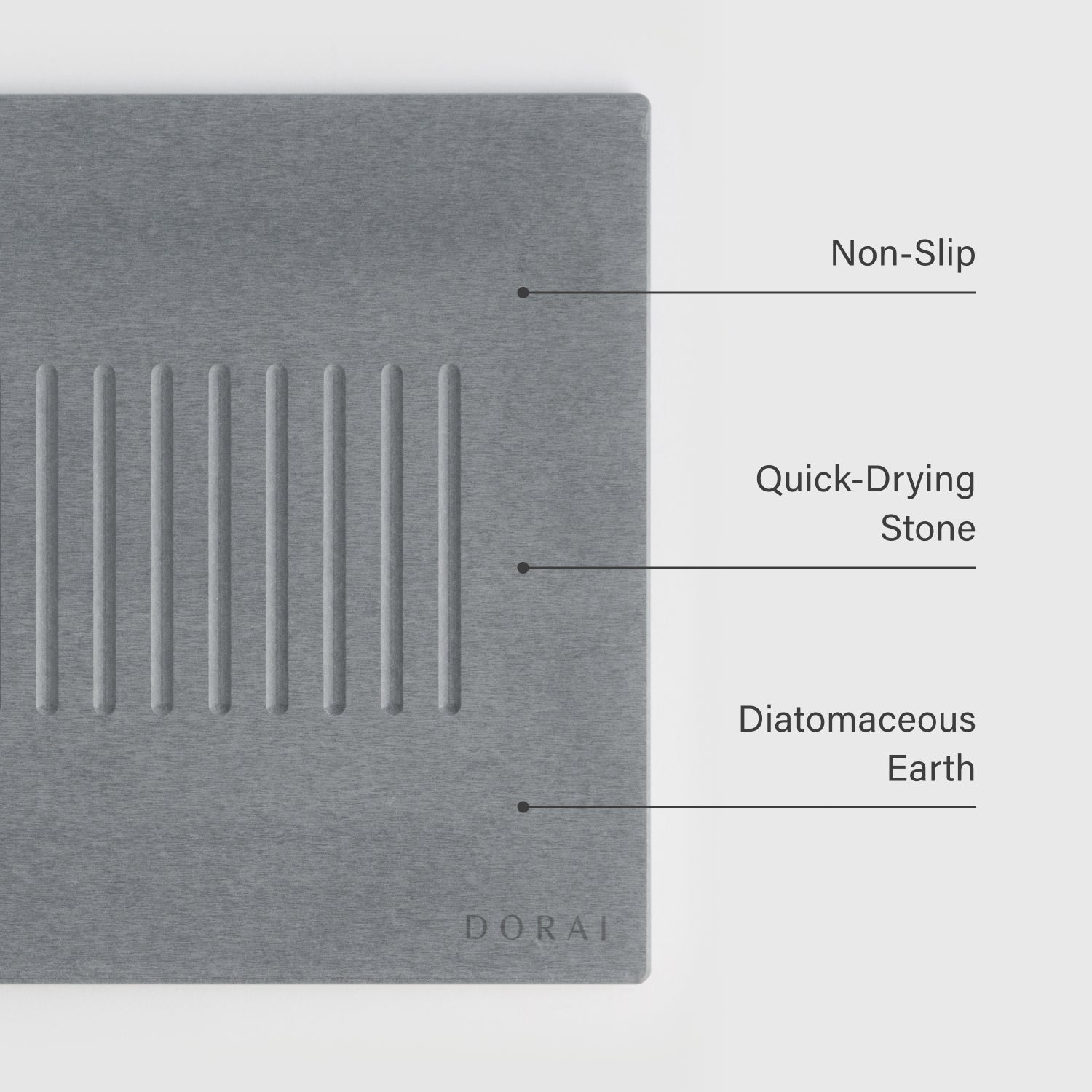 non-slip quick-drying shower mat