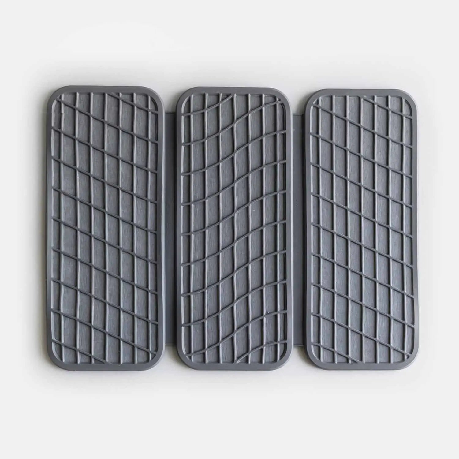 slate dish pad unfolded