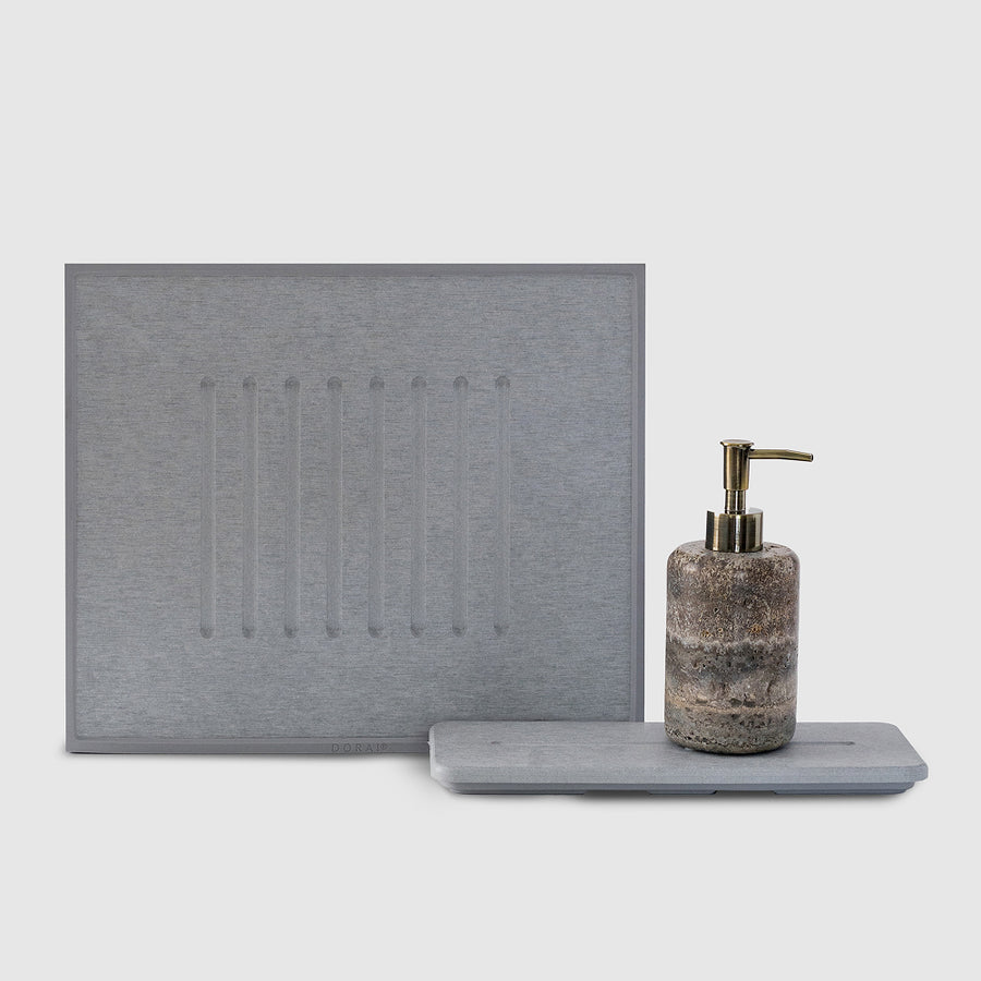 Dish Drying Stone & Stone Sink Caddy