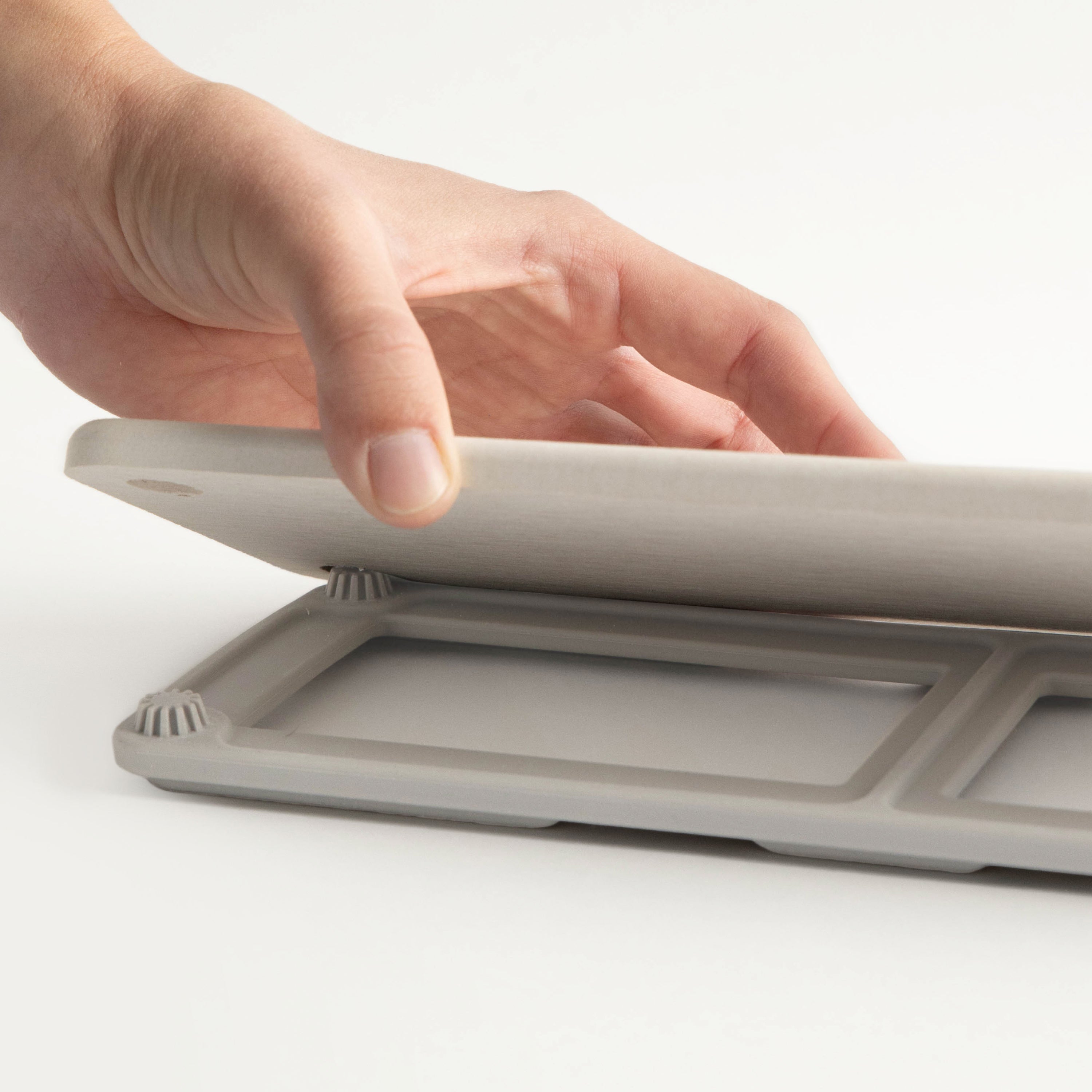 Over the Sink Dish Pad + Stone Sink Caddy Bundle