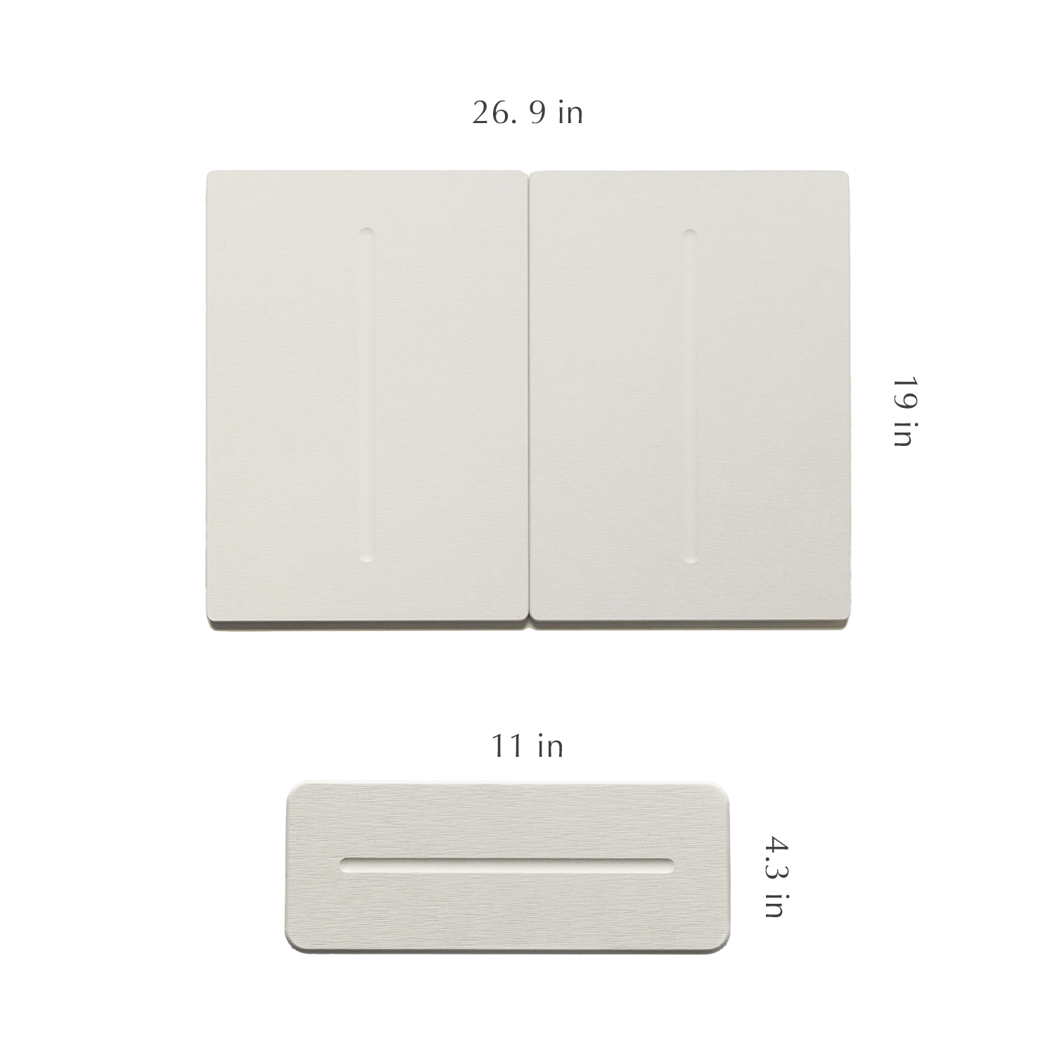 dual bath stone and sink caddy with dimensions