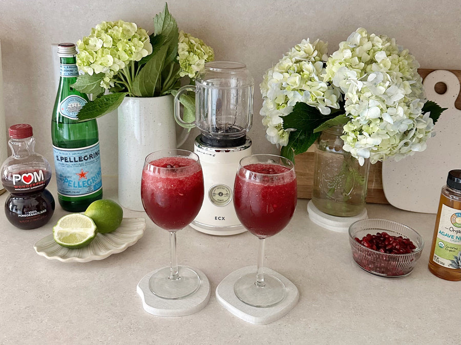 Pomegranate Margarita Mocktail Recipe for Summer