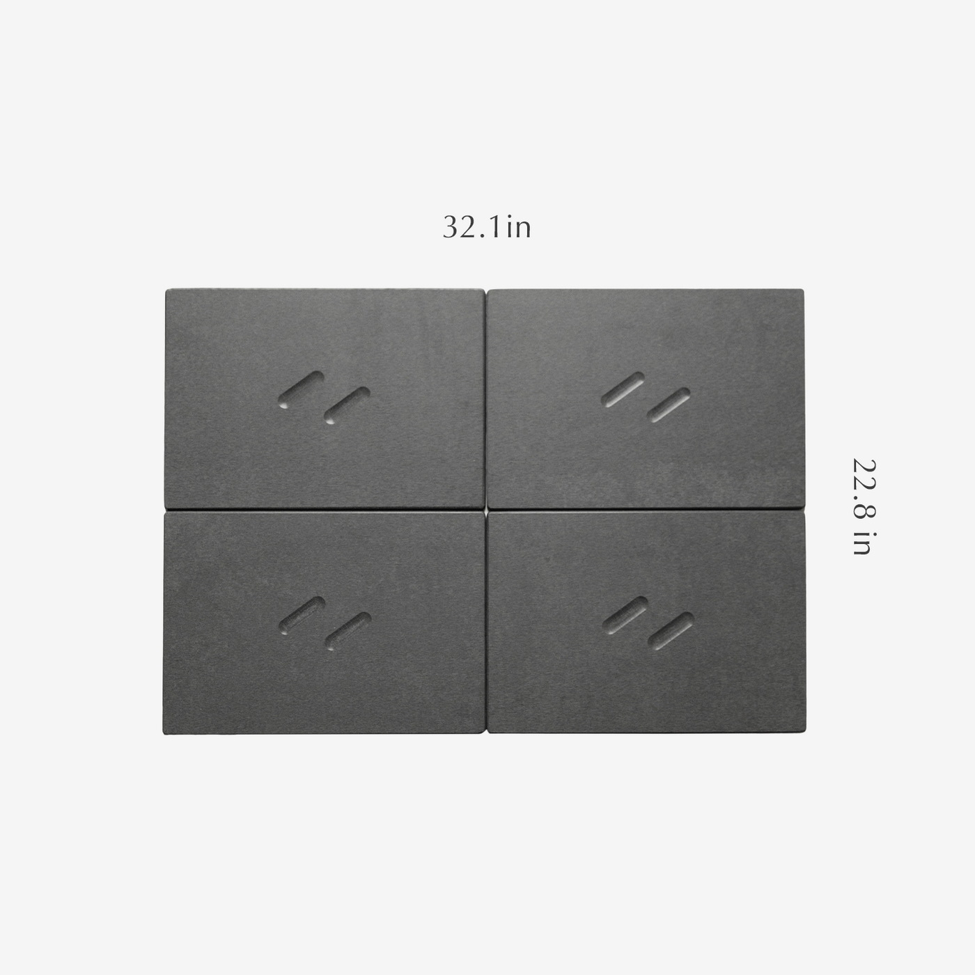 Large Bath Stone™ Mat - 2-Pack