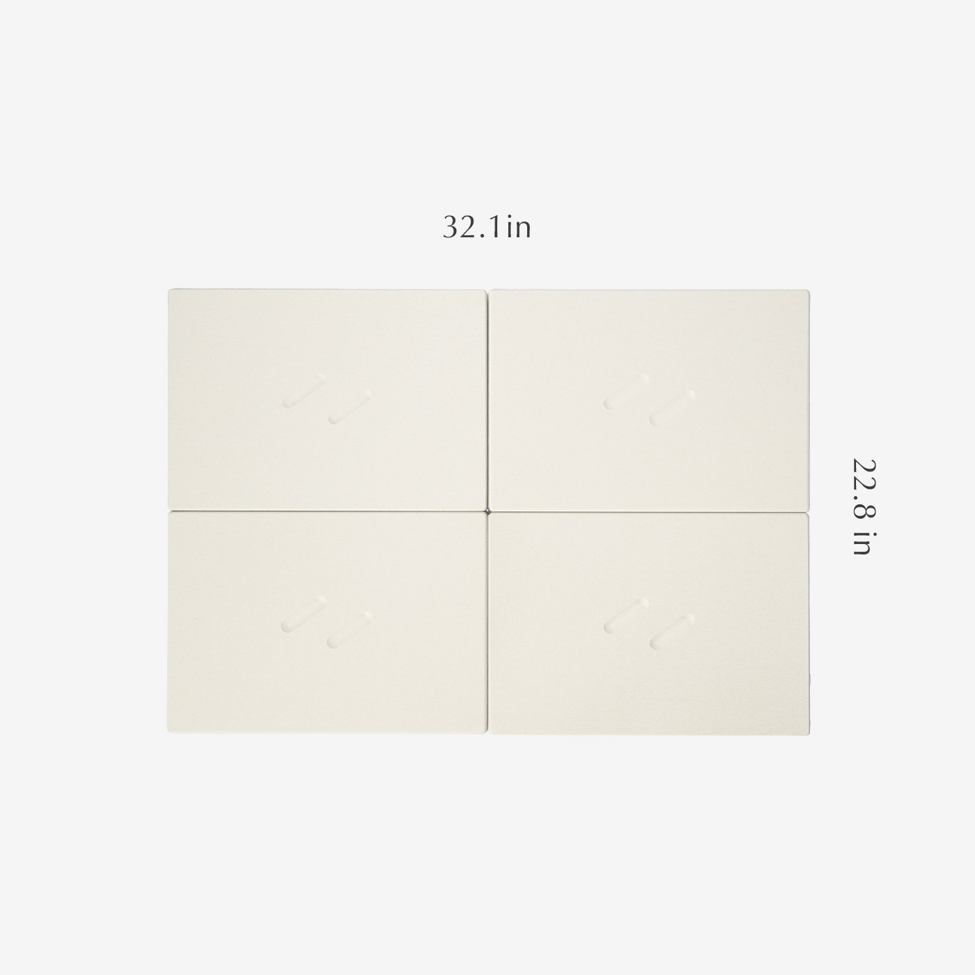 Large Bath Stone™ Mat - 2-Pack