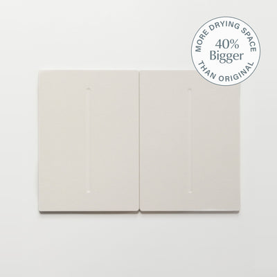 medium bath stone mat, sandstone color - Dorai Home