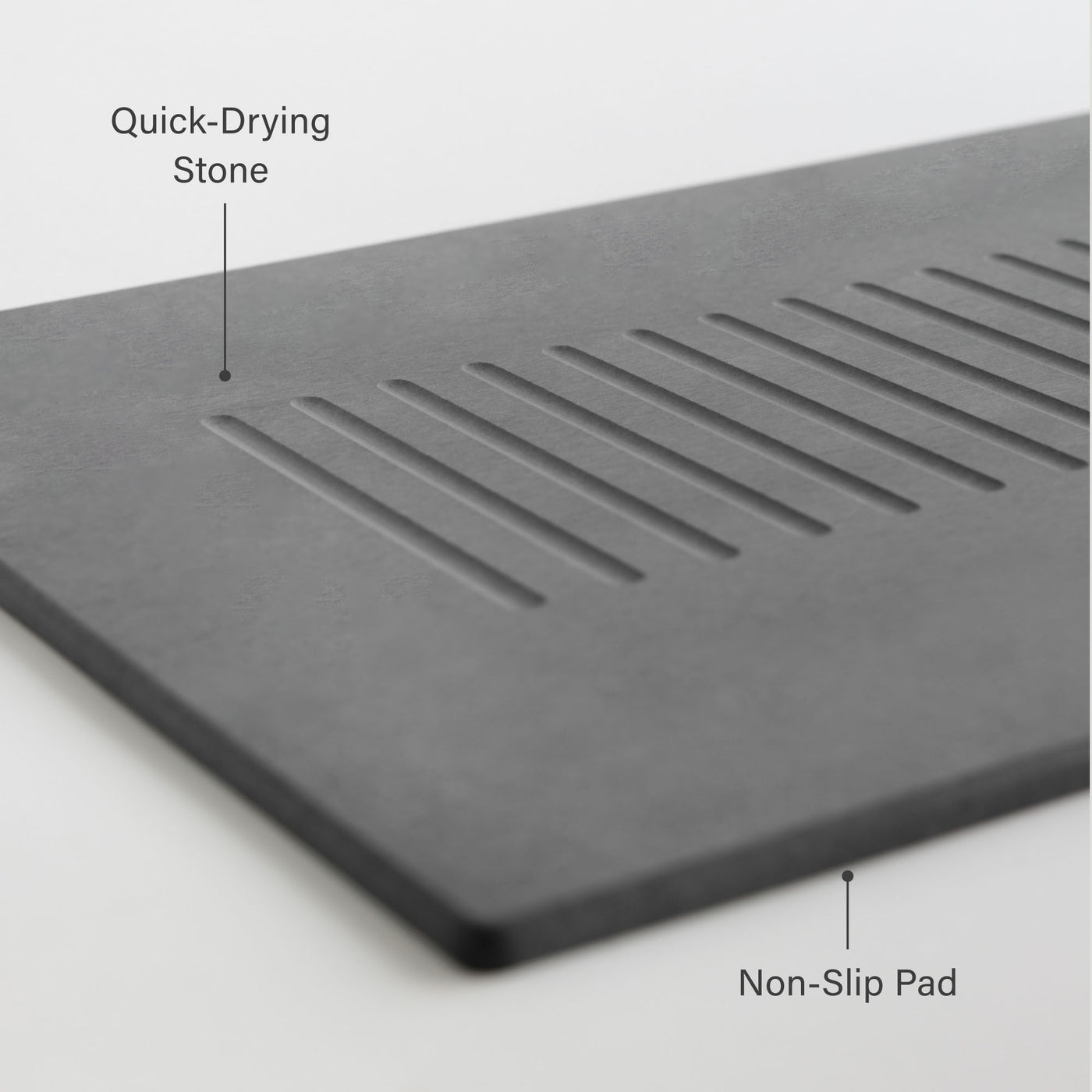 Original bath stone in Sandstone. Quick-drying stone, non-slip pad