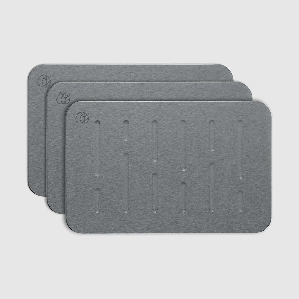 Bath Stone™ Mat - Rain 3-Pack