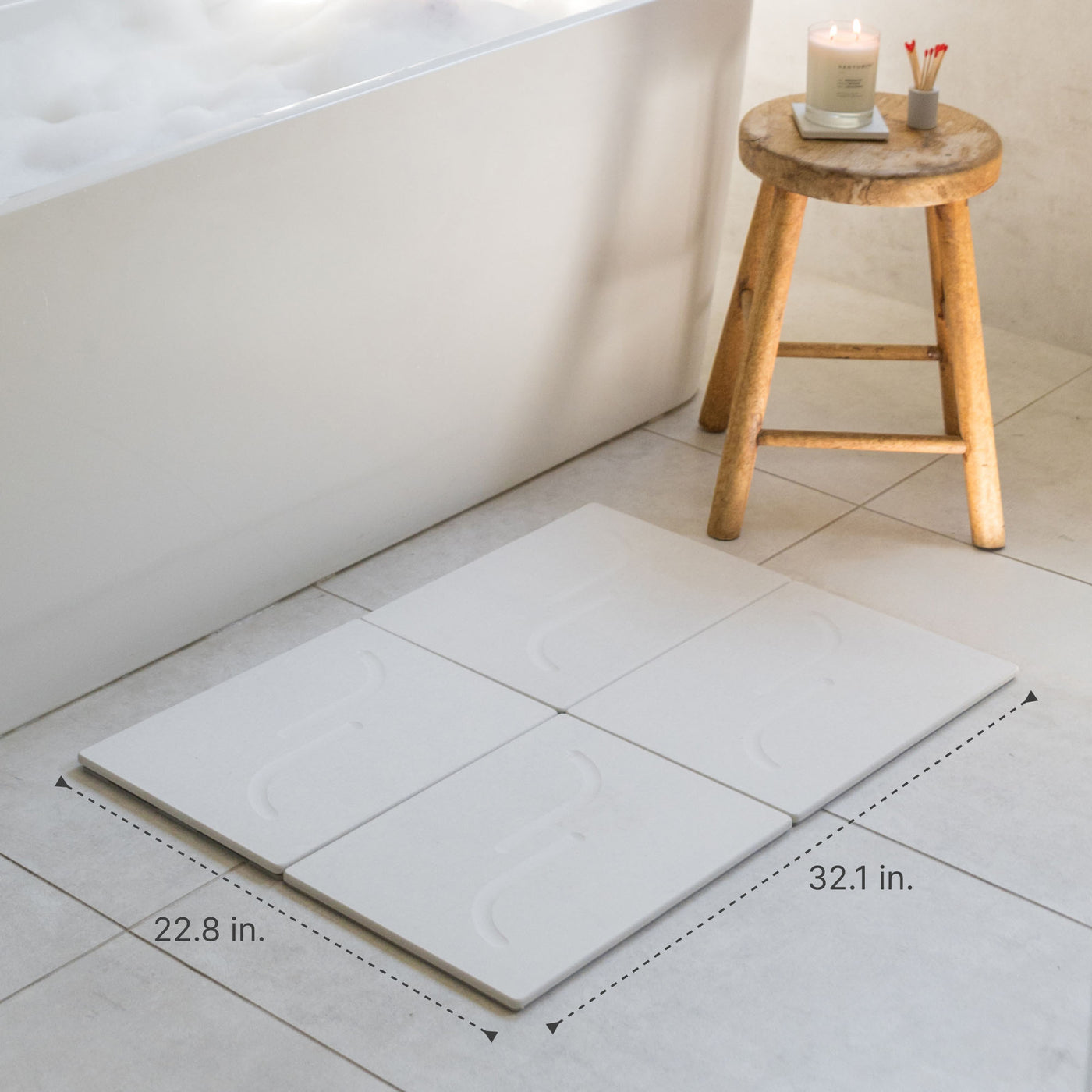 Large arch bath stone in Sandstone with dimensions: 22.8 x 32.1