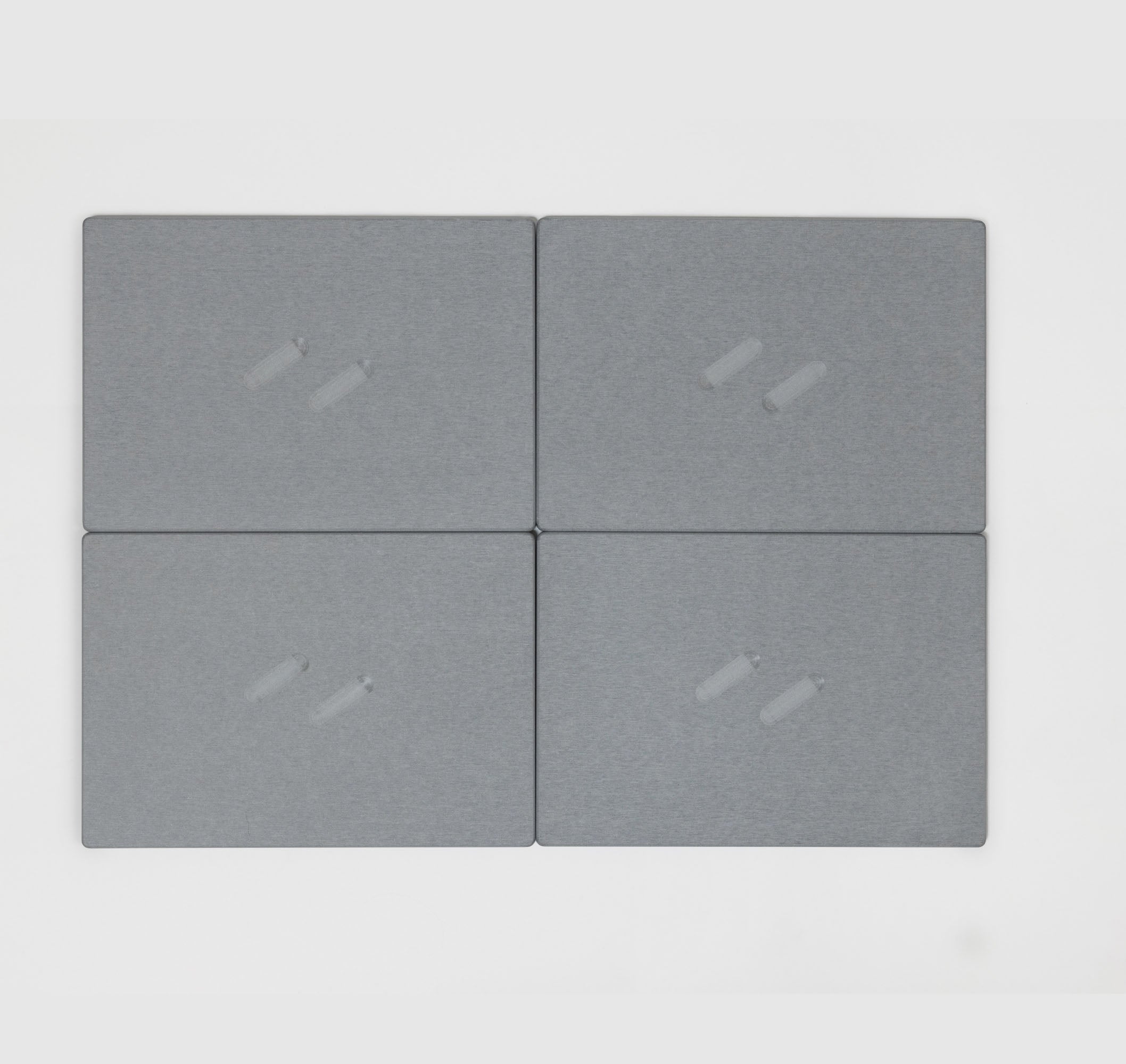 Large Alta bath stone in Ash with 4 panels.