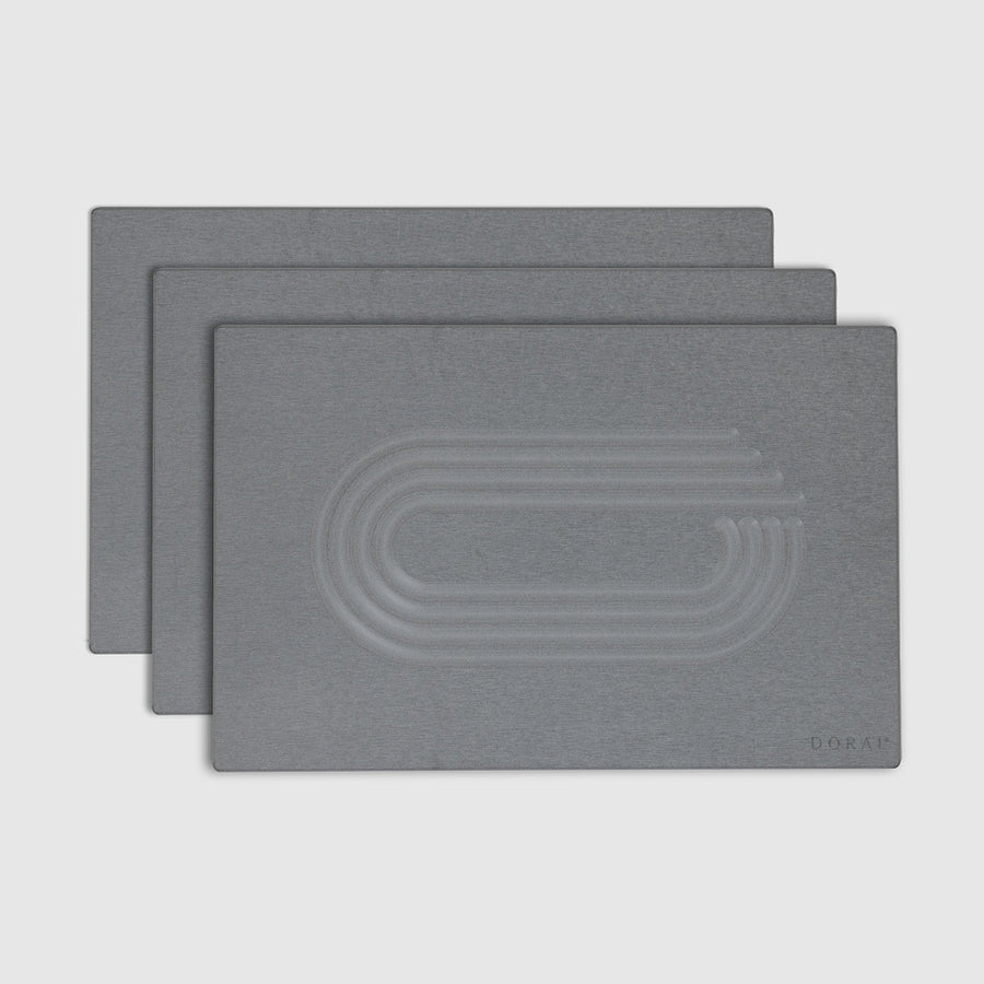 three grey bath stones with current design as a bundle