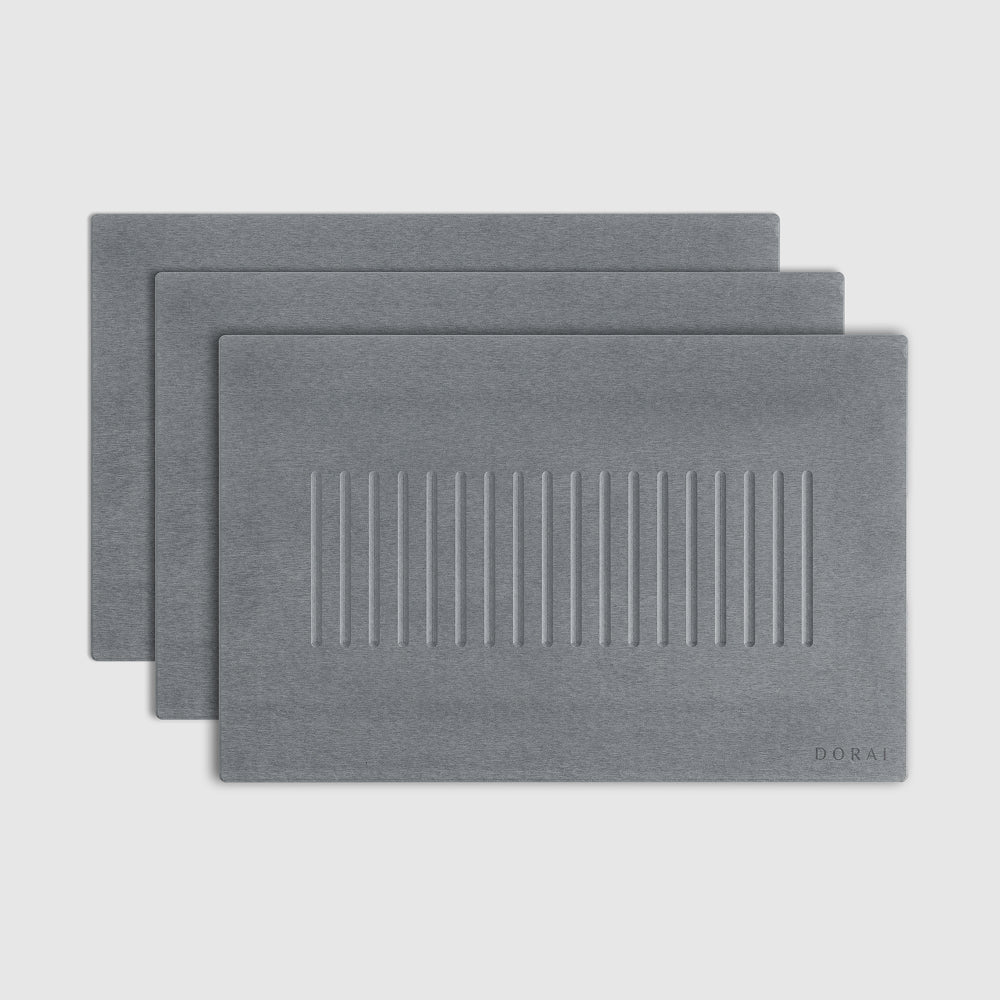 Bath Stone™ Mat - Aspen 3-Pack