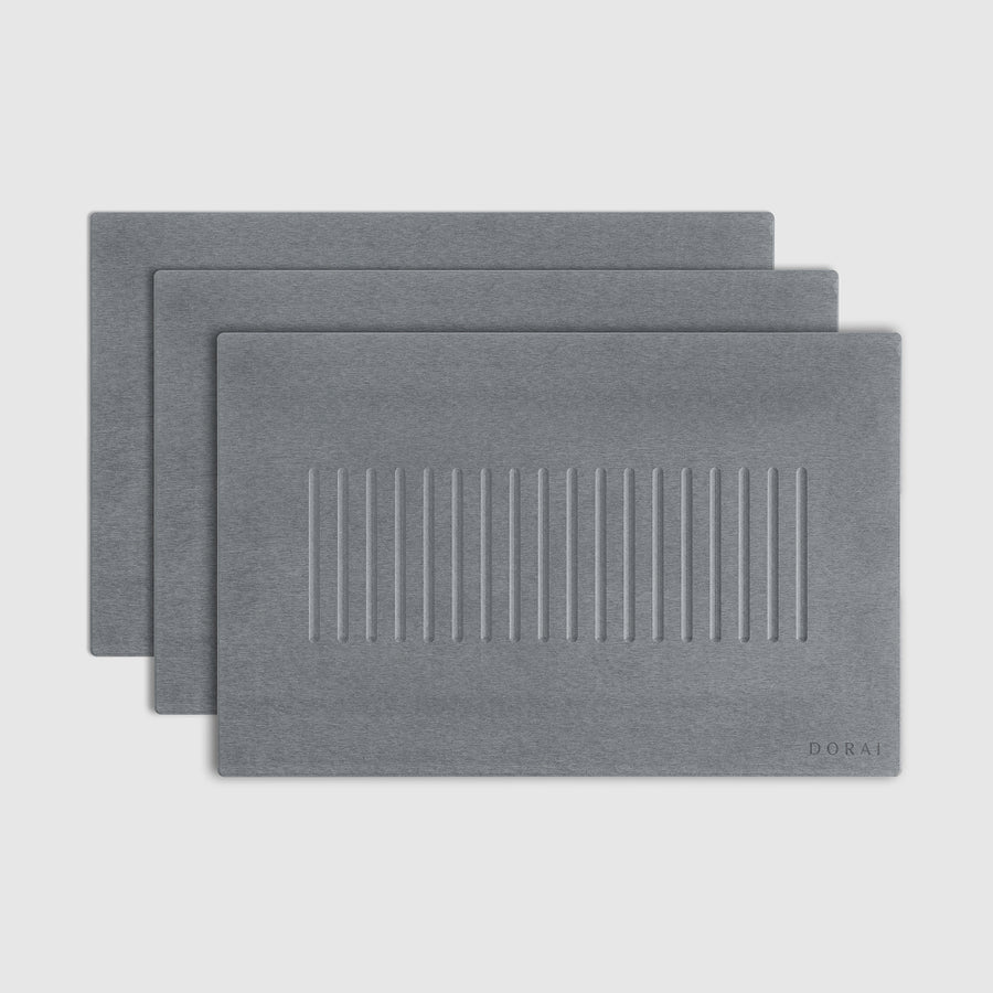 Bath Stone™ Mat - Aspen 3-Pack