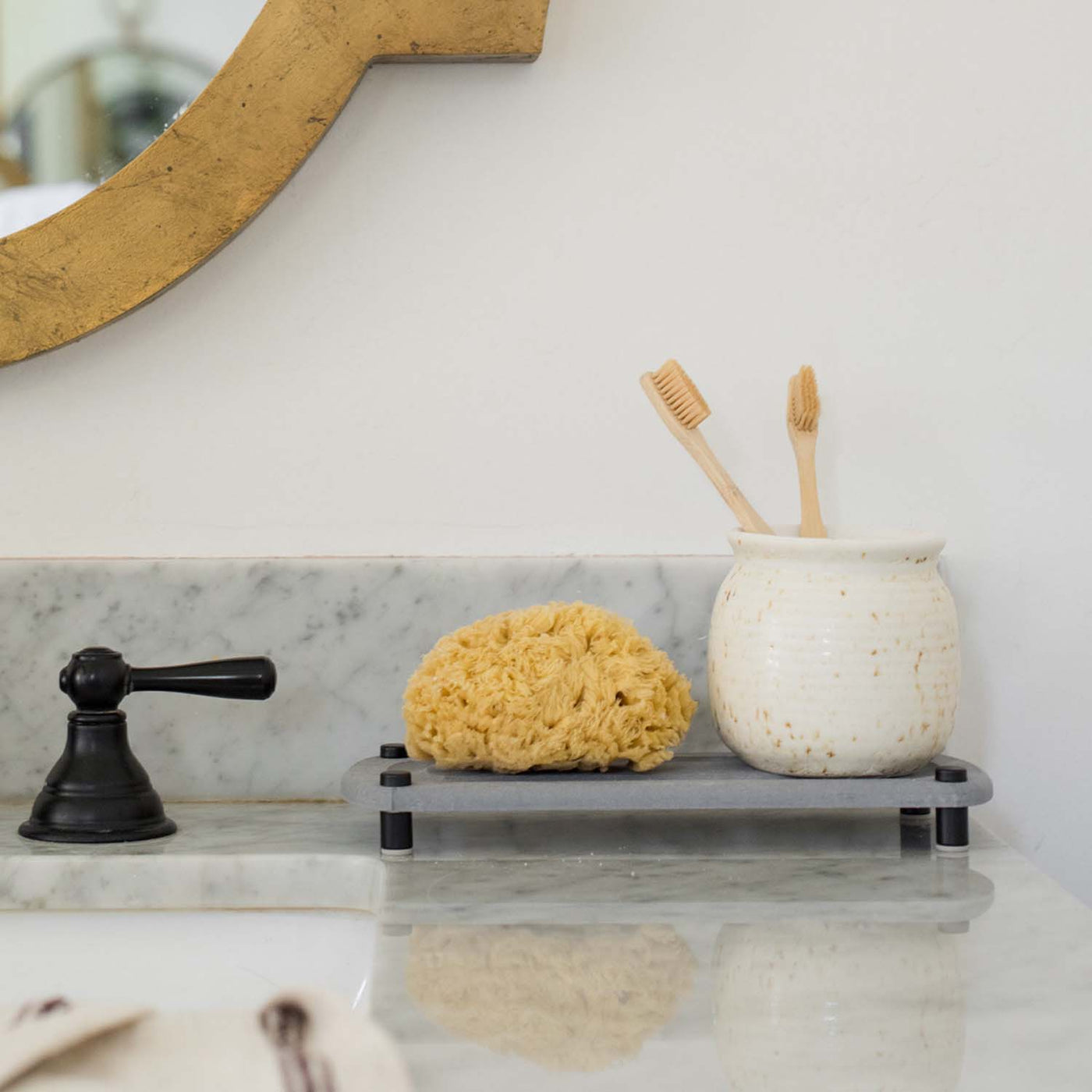 Bath Stone™ Mat - Zen + Sink Caddy Bundle