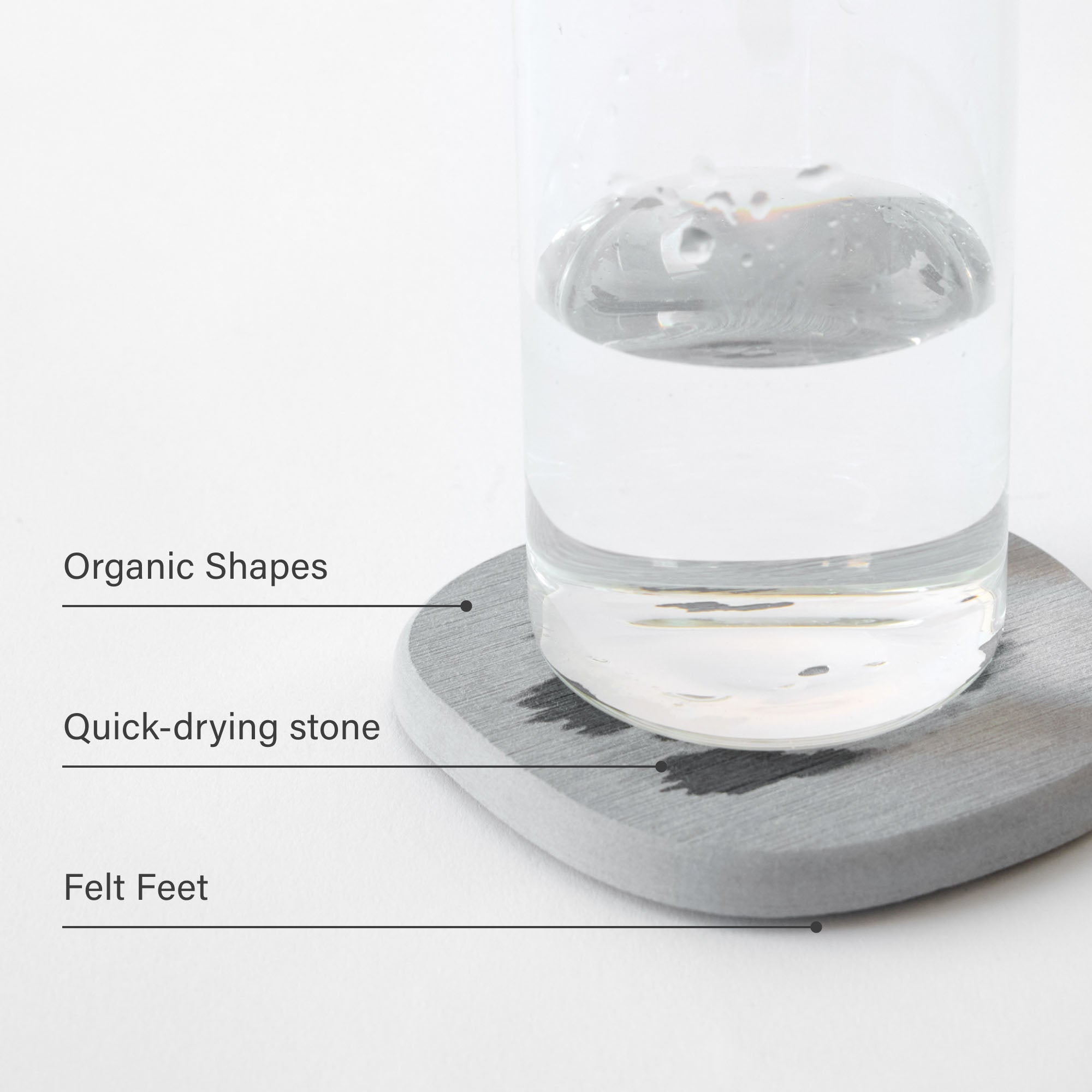 Stone Coaster Set