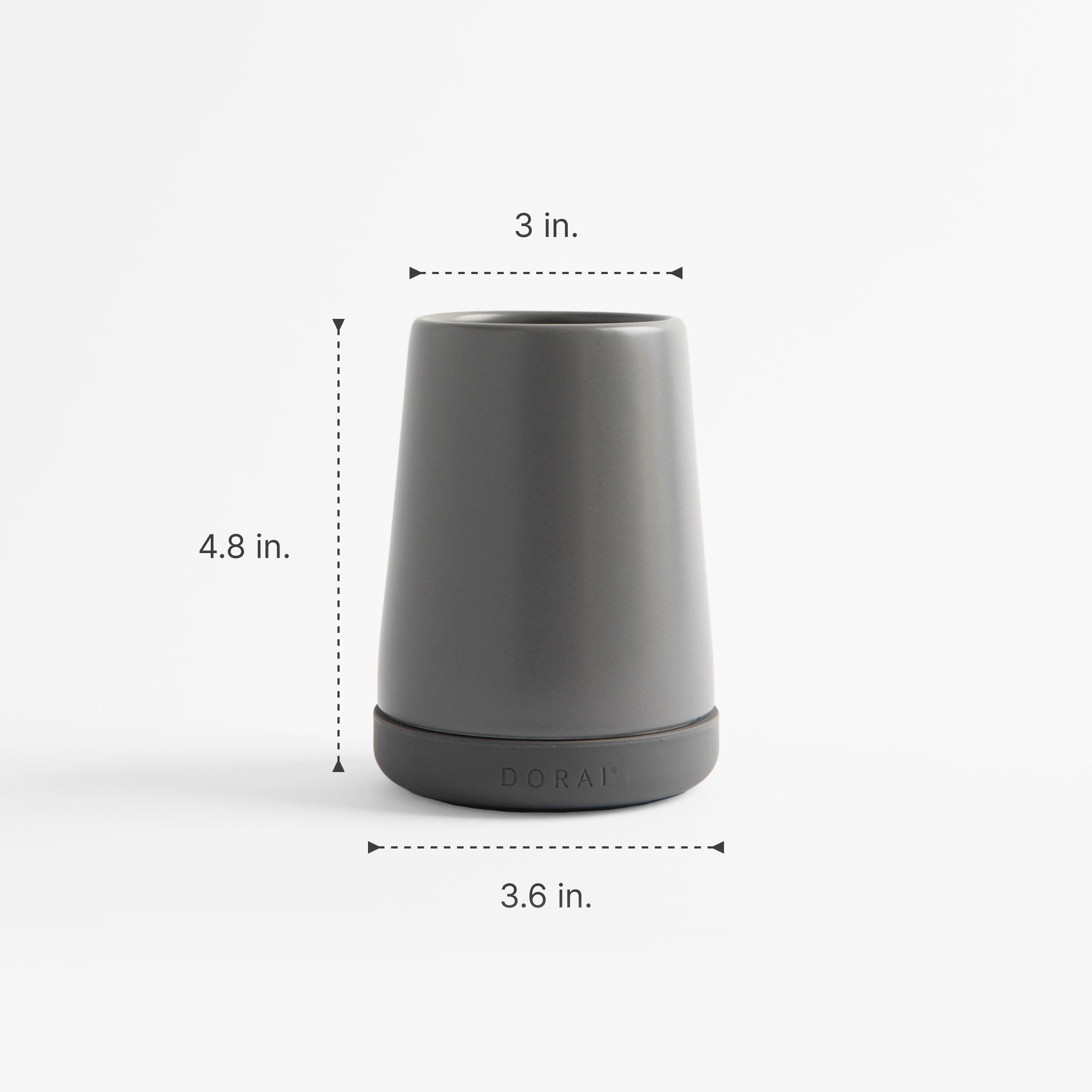 dimensions of brush holder