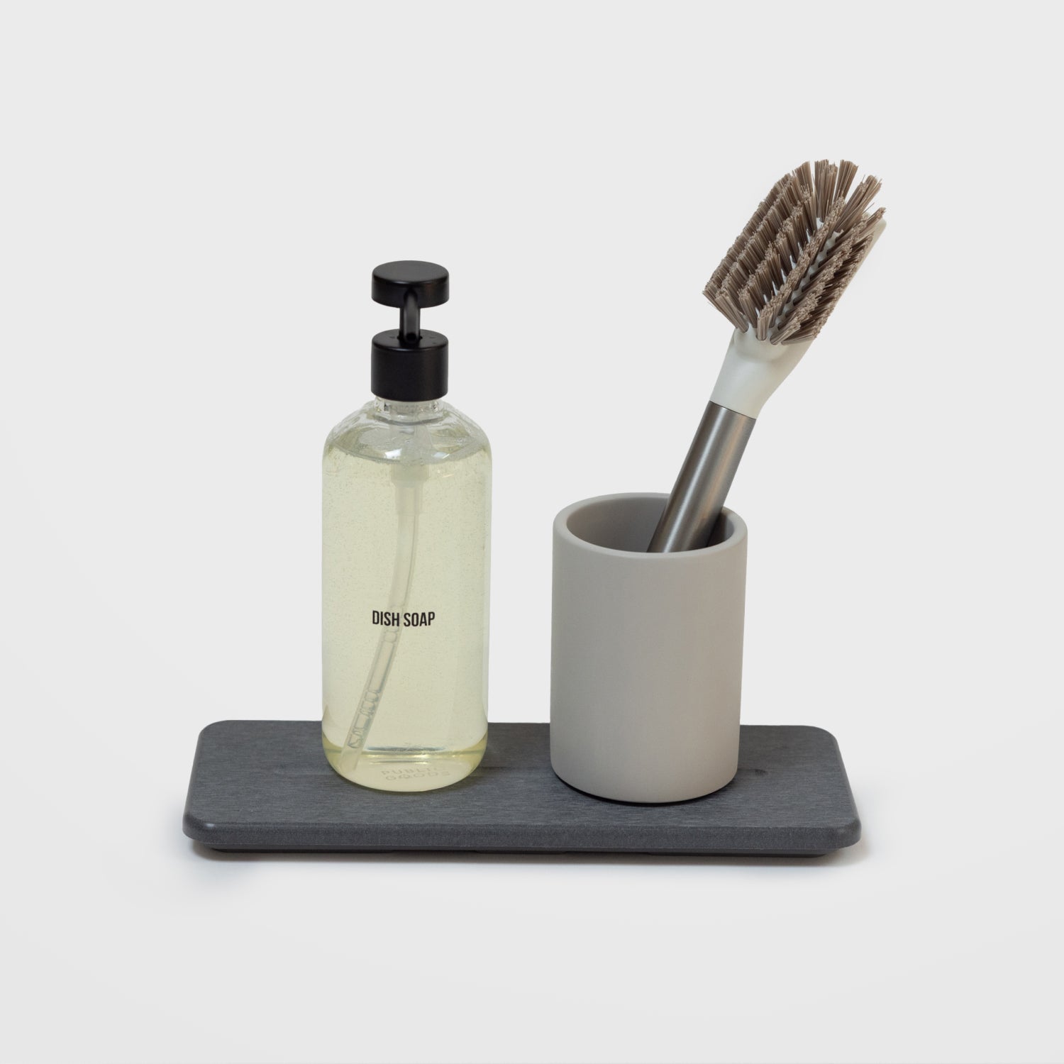 Dorai Home Bath Stone Mat and Stone Sink Caddy