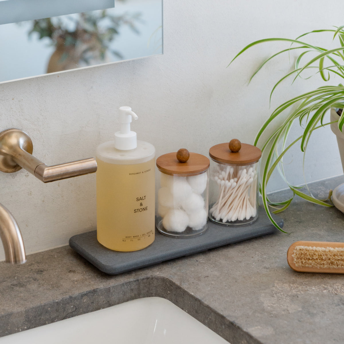 Any Kin Caddy Stone Sink Caddy | Modern Caddy For Any Sink | Dorai Home