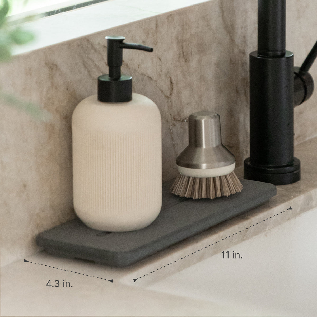 Any Kin Caddy Stone Sink Caddy | Modern Caddy For Any Sink | Dorai Home