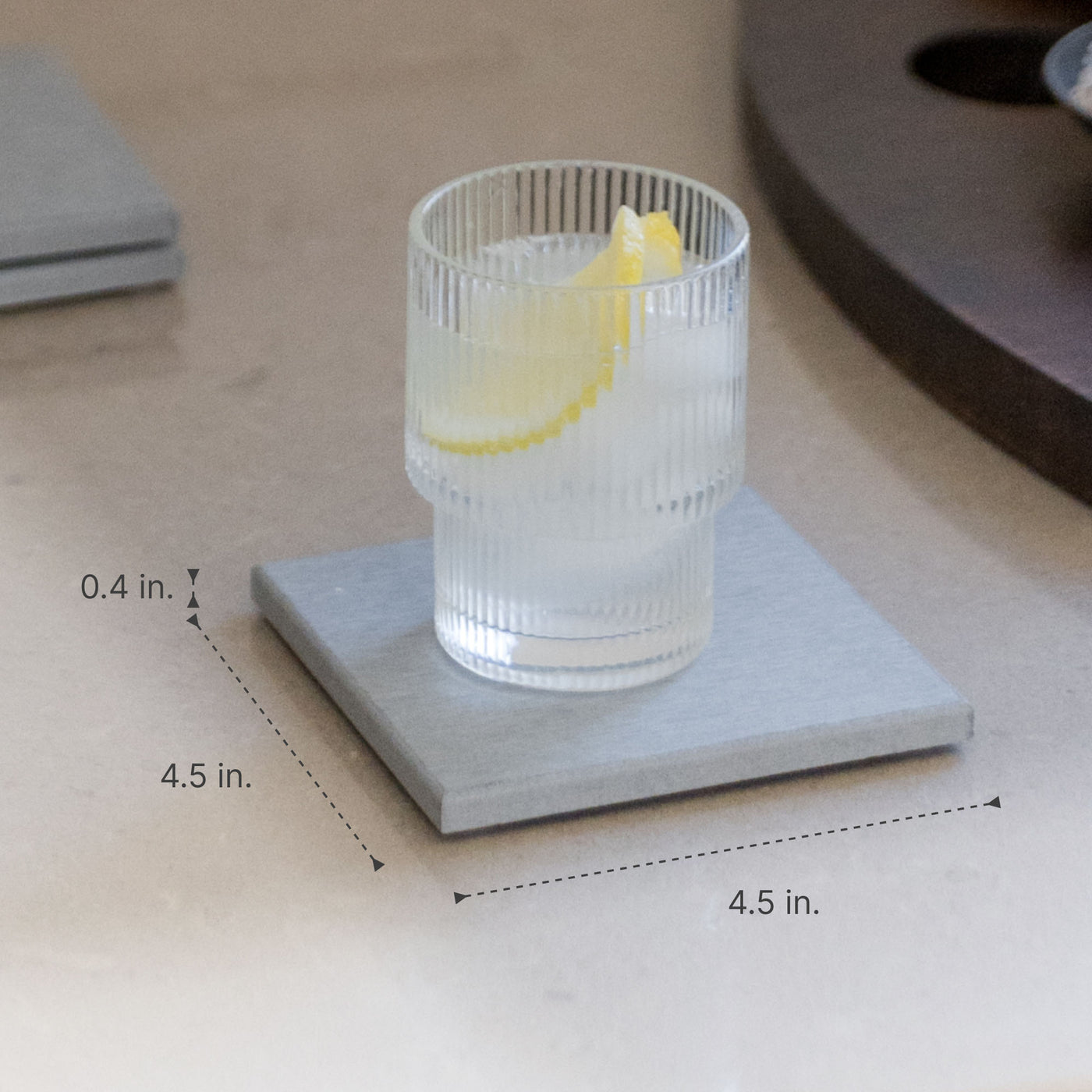 Large Ash Coasters: 4.5in x 4.5in
