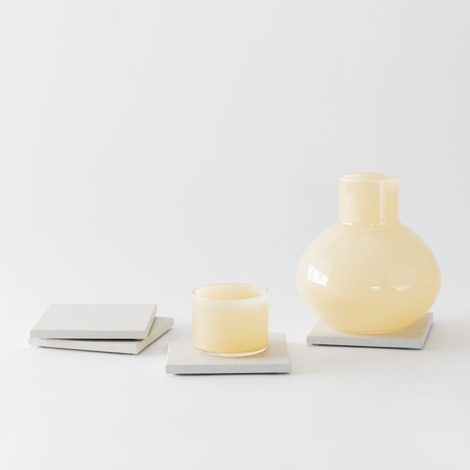 Square Coasters - sandstone