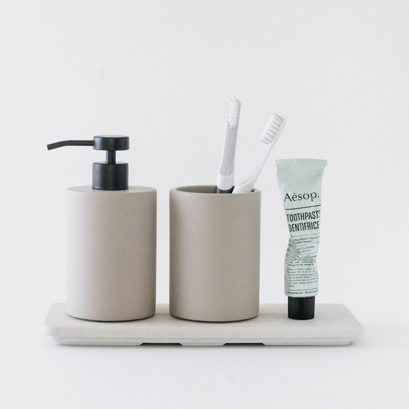 Modern Stone Sink Set