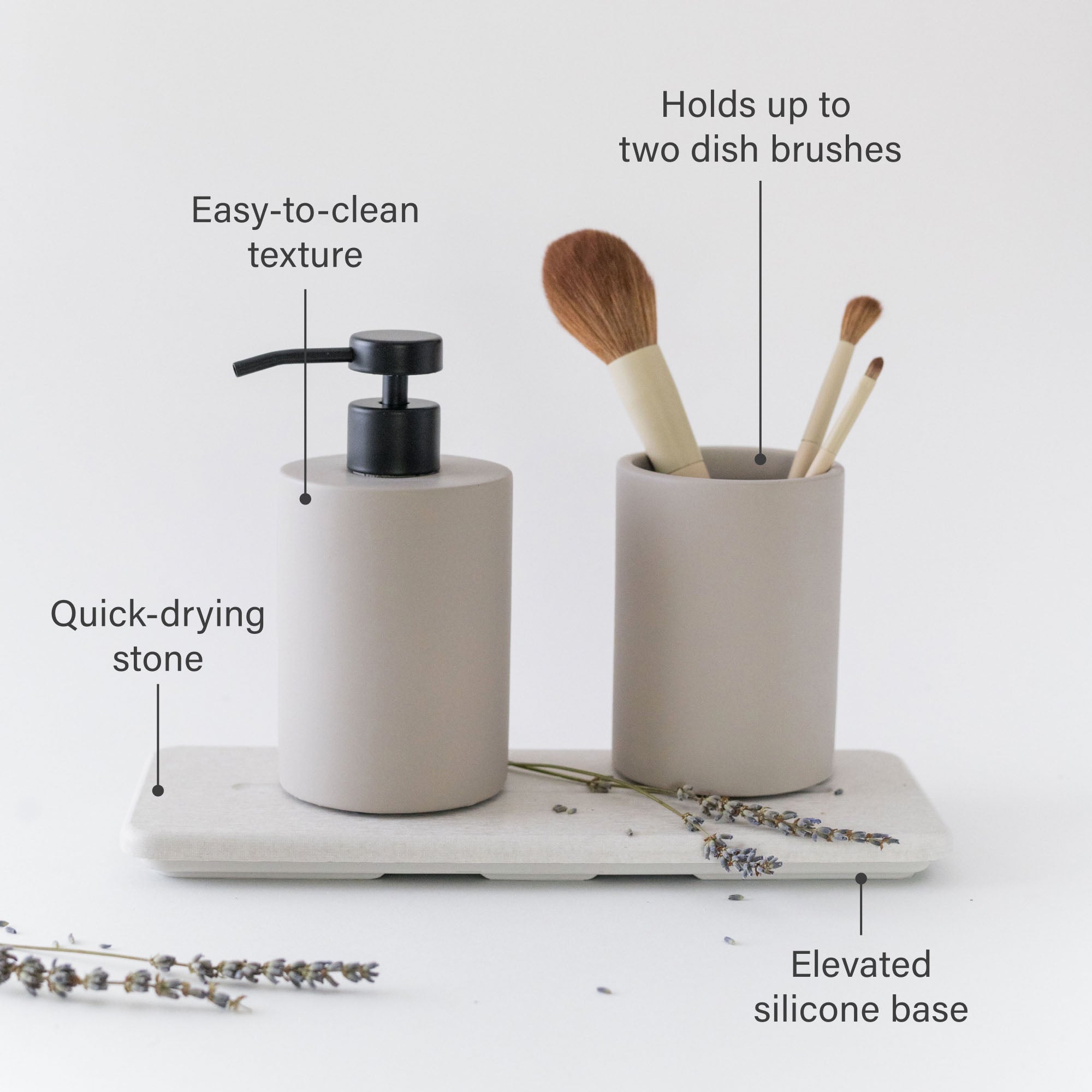 Modern Stone Sink Set