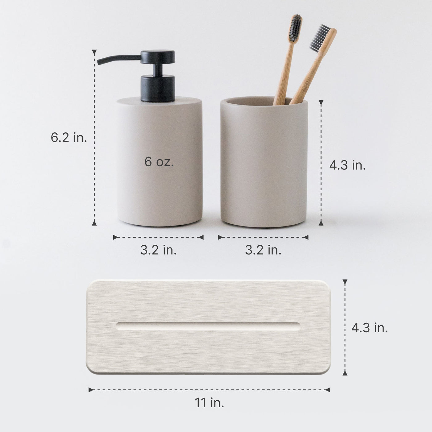 Modern Stone Sink Set