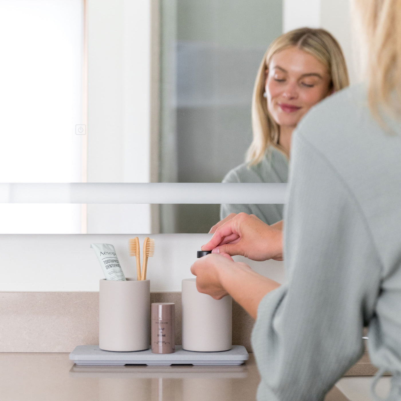 Modern Stone Sink Set