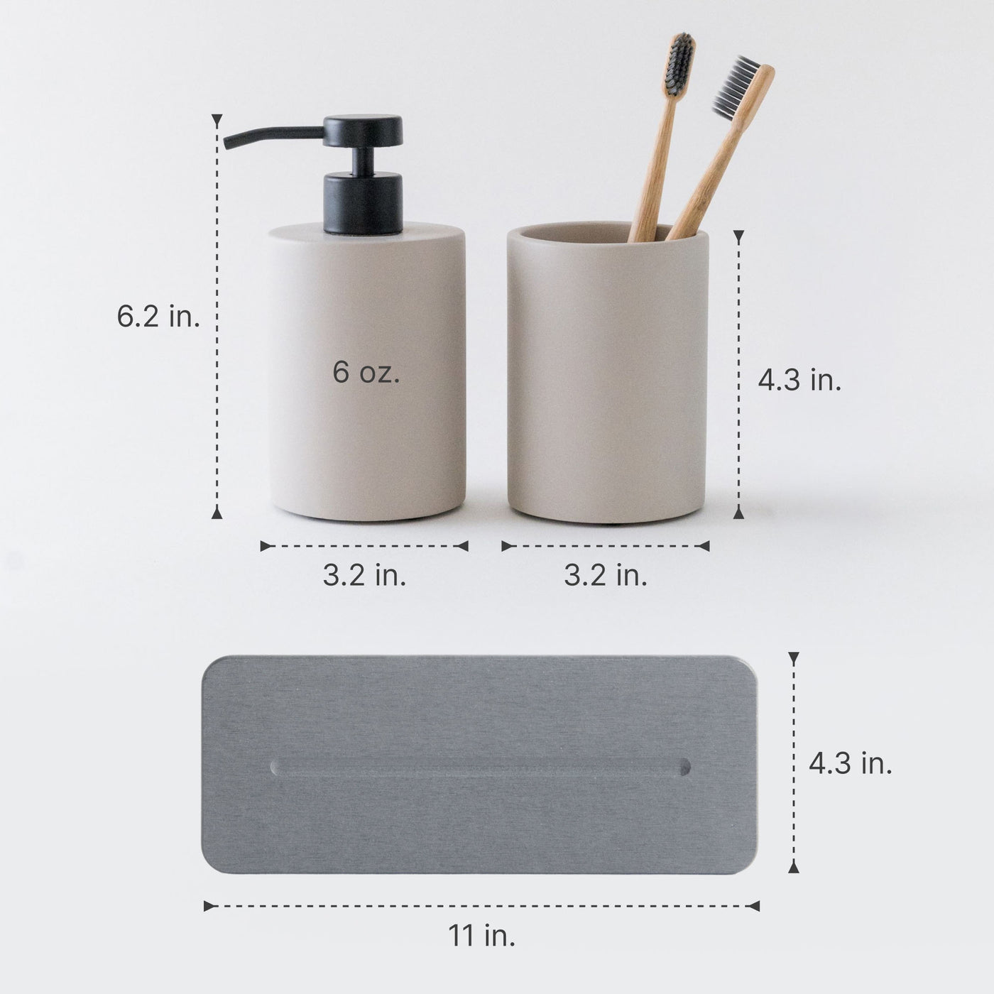 Modern Stone Sink Set