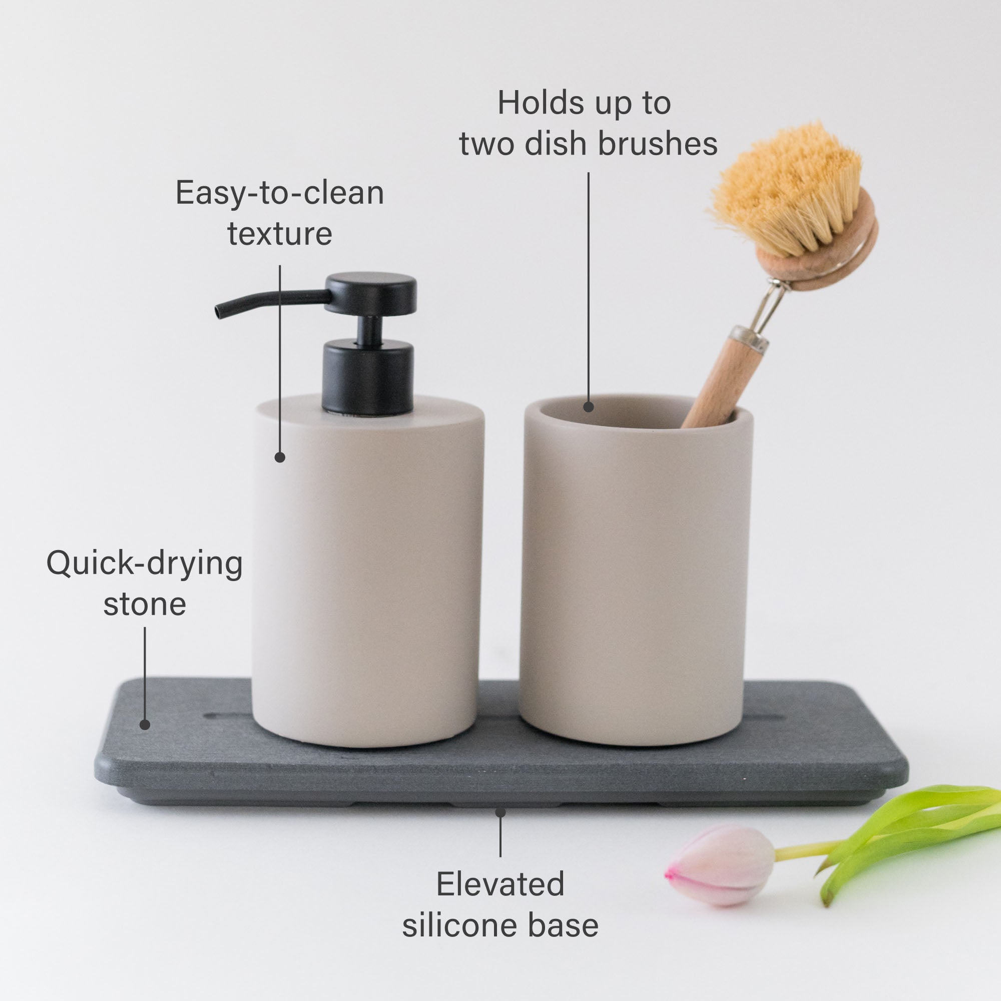 Modern Stone Sink Set