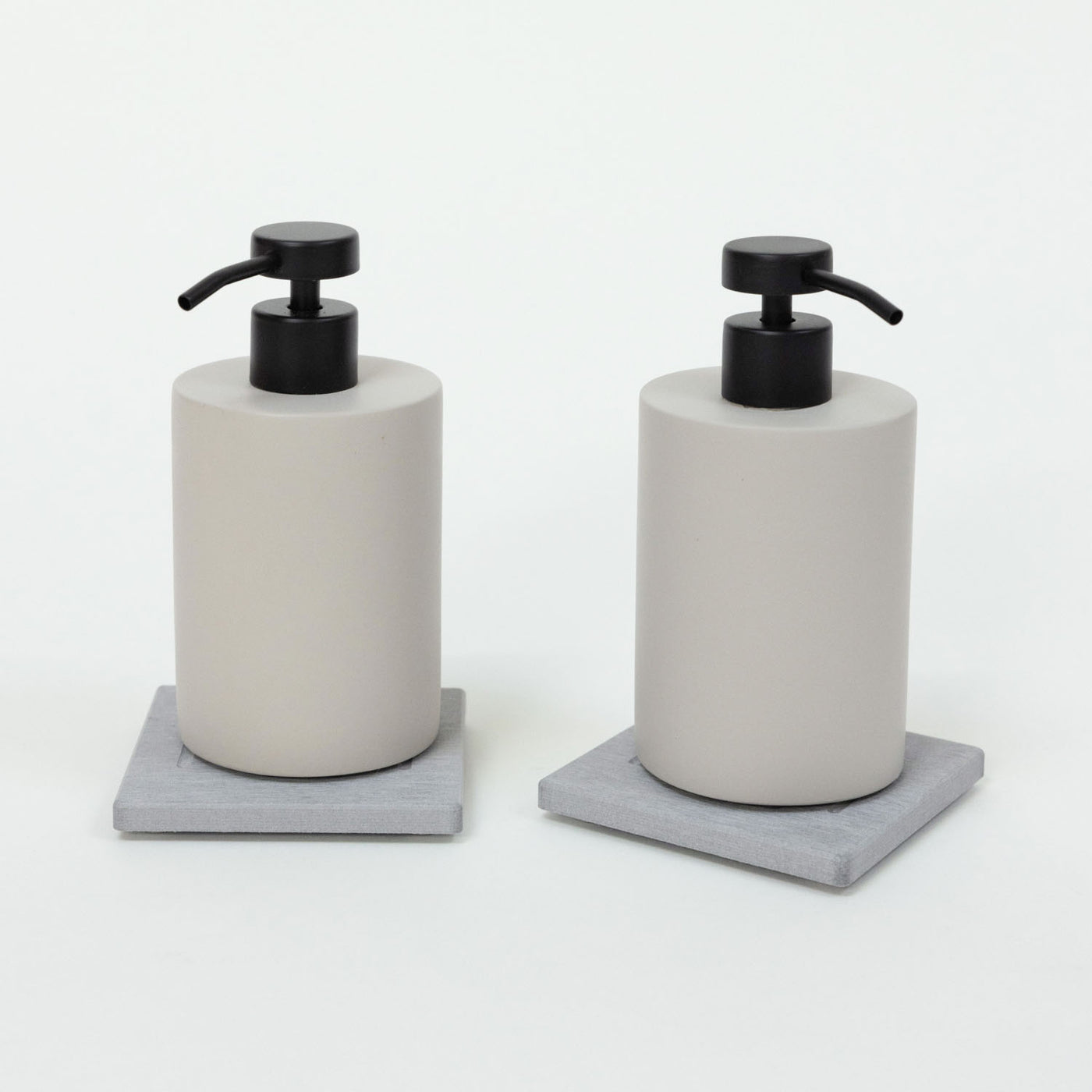 Soap Dispenser & Soap Caddy Set of 2