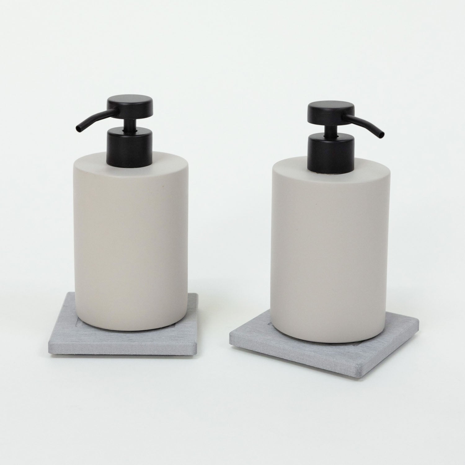 Soap Dispenser & Soap Caddy Set of 2
