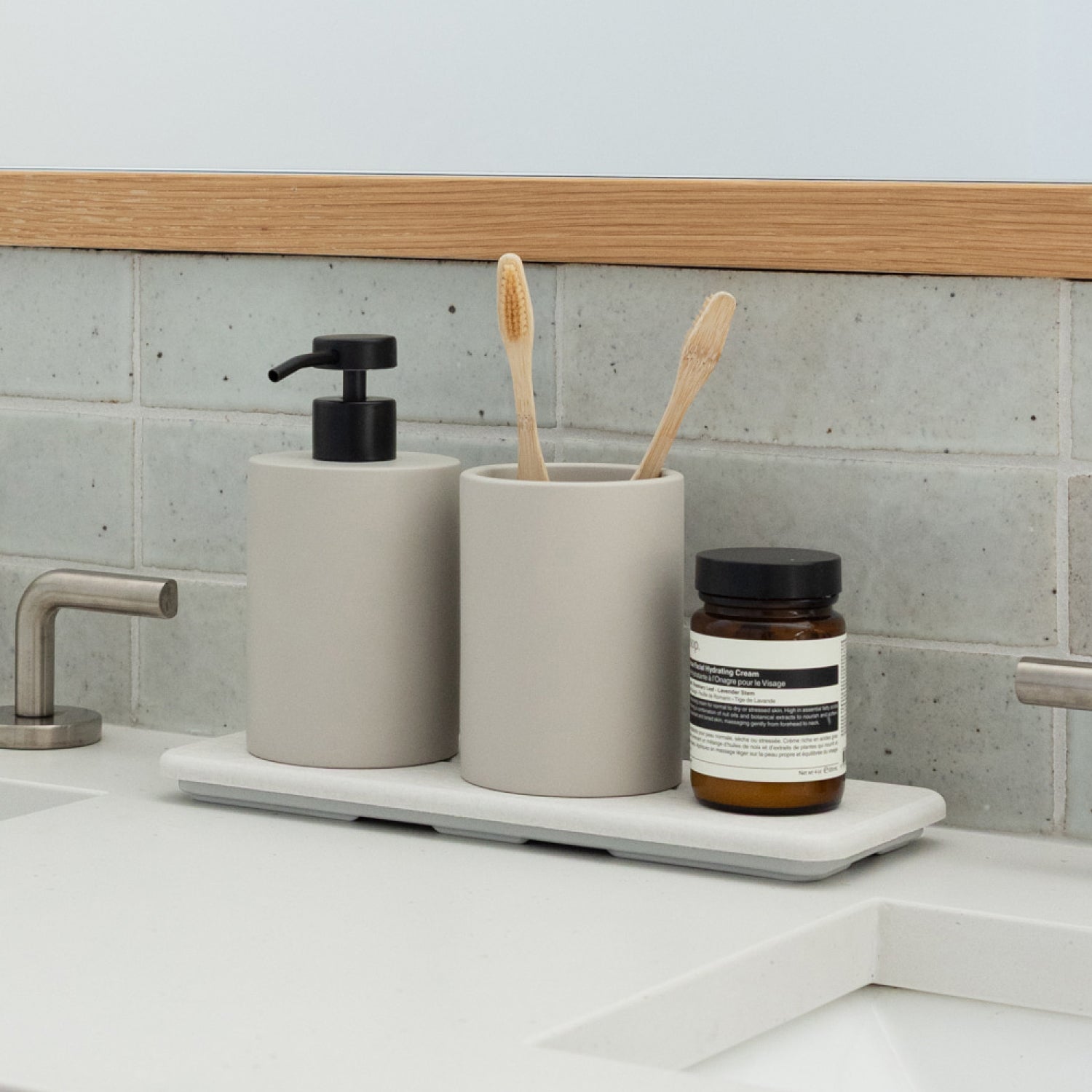 Modern Stone Sink Set