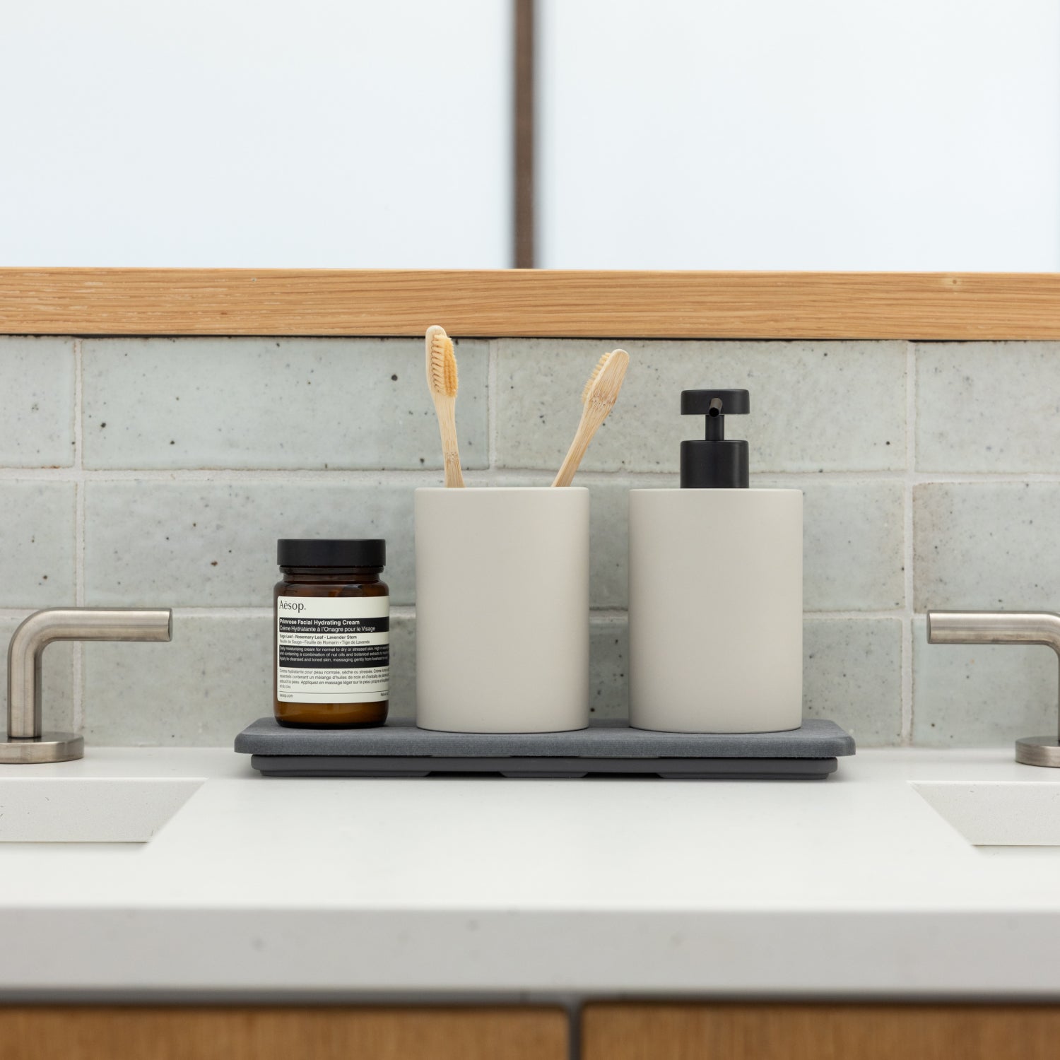 Modern Stone Sink Set