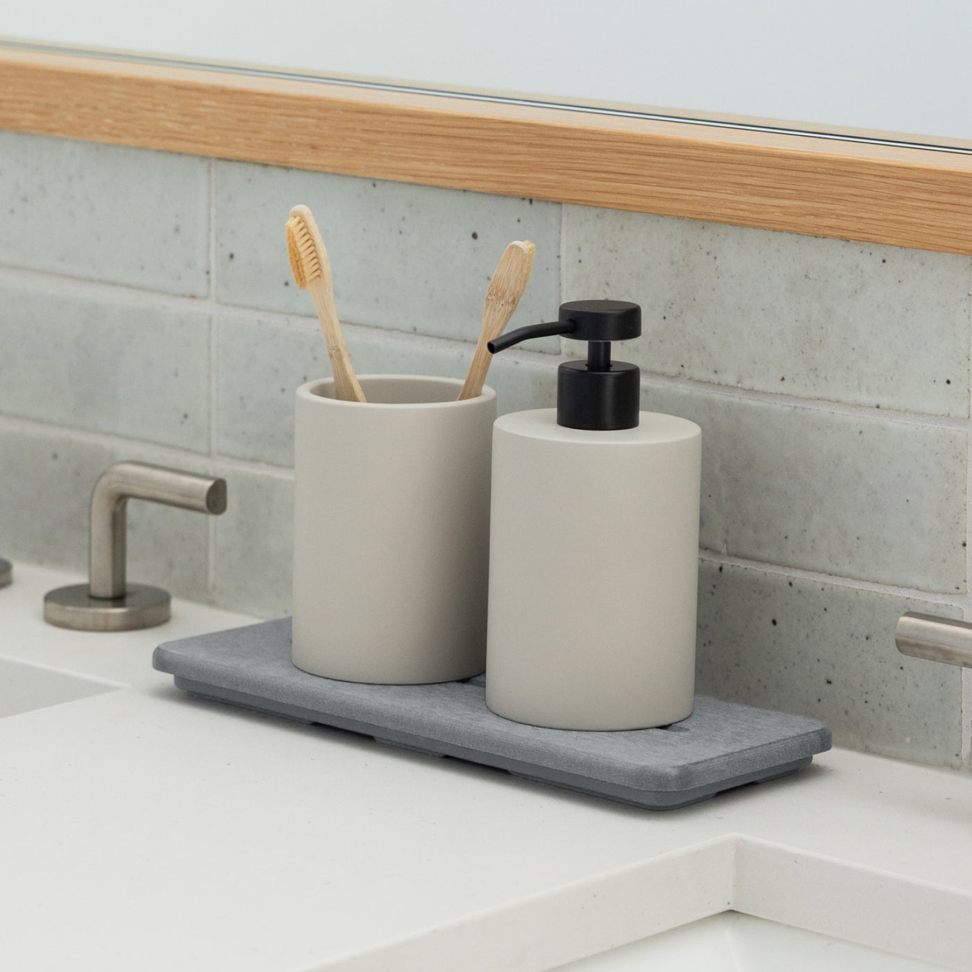 Modern Stone Sink Set