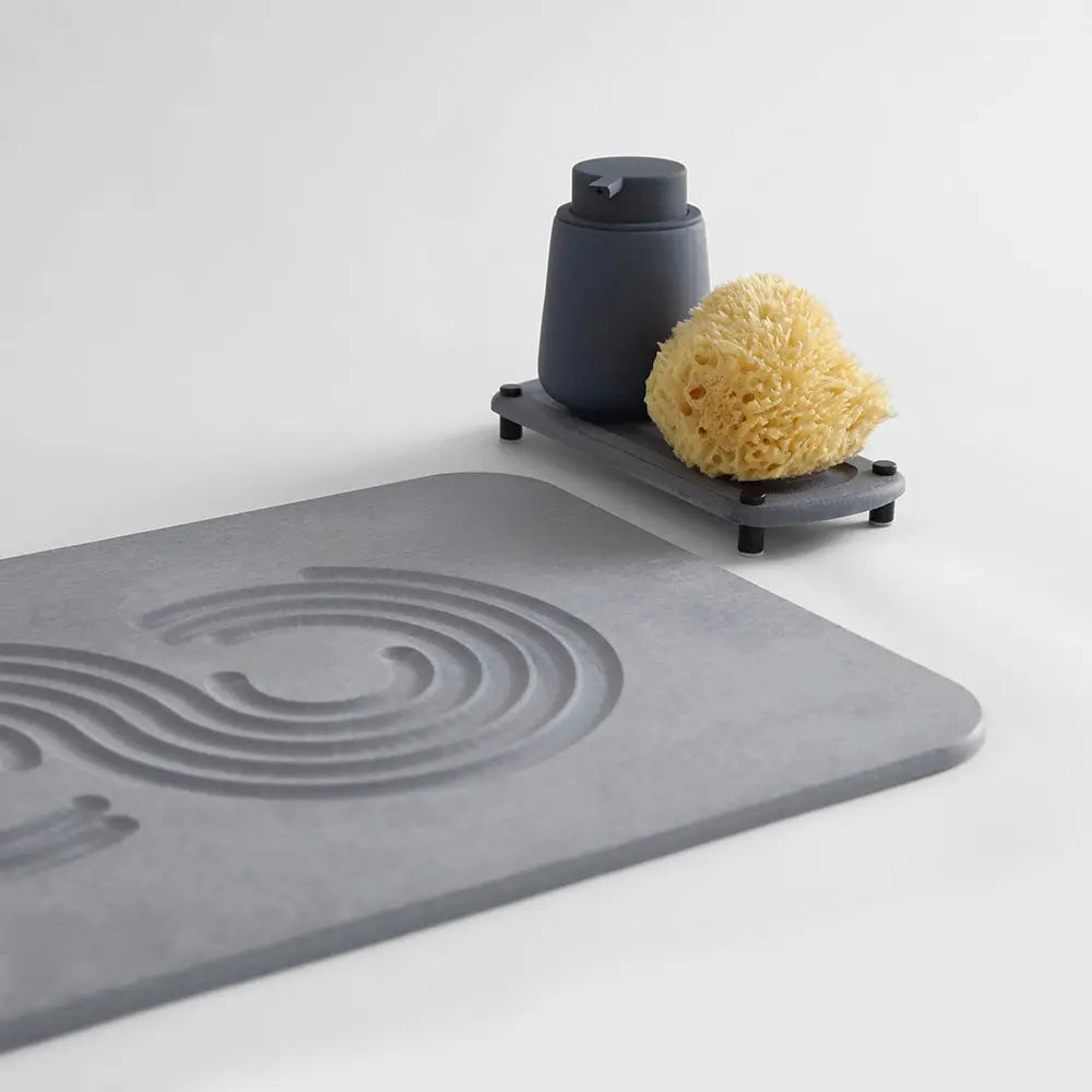 Bath Stone™ Mat - Zen + Sink Caddy Bundle