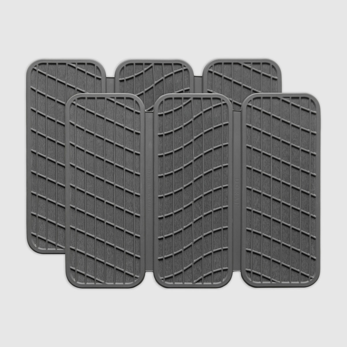 Slate Drift Dish Pad 2-Pack. Save when you buy 2+ stone dish drying mats. 