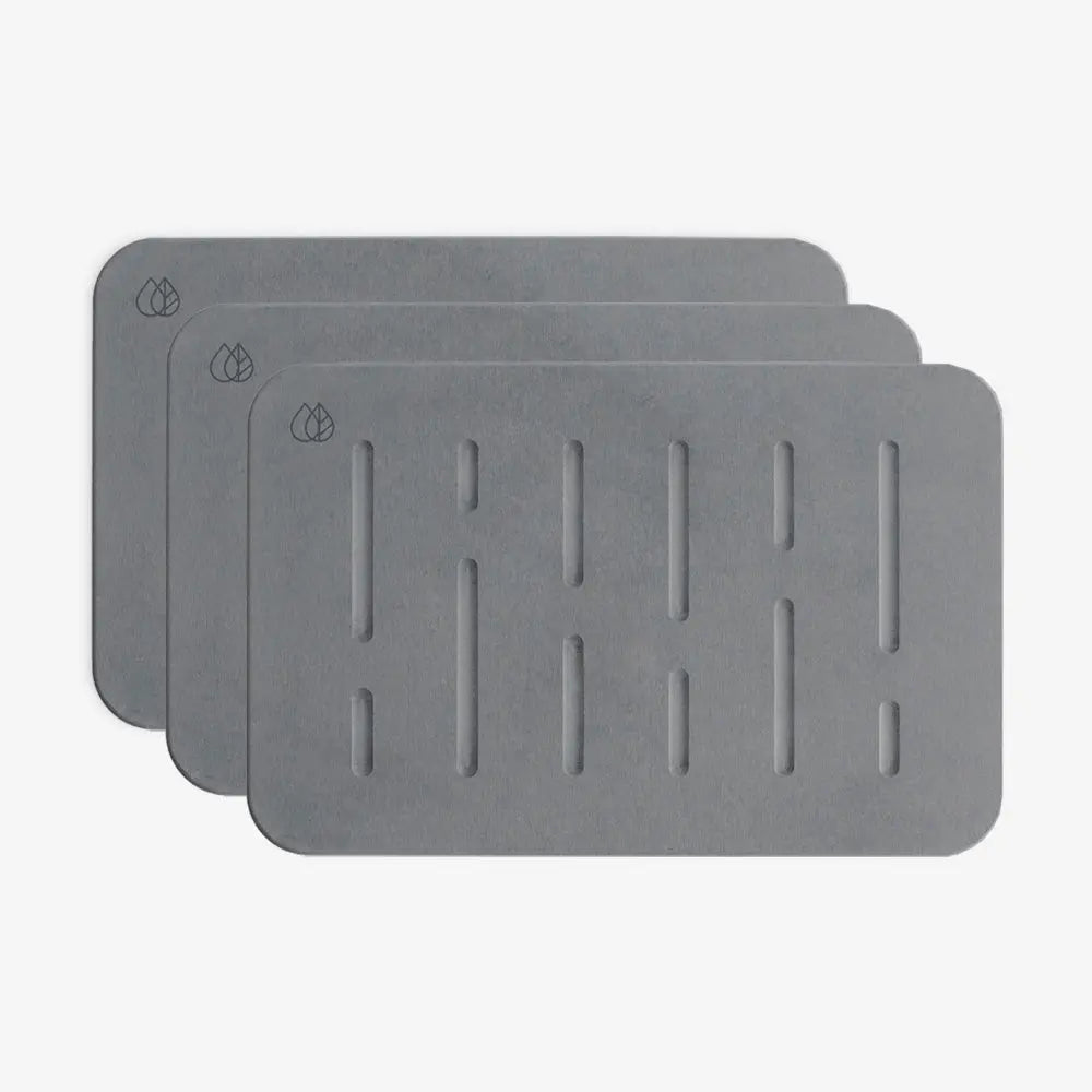 Bath Stone™ Mat - Rain 3-Pack