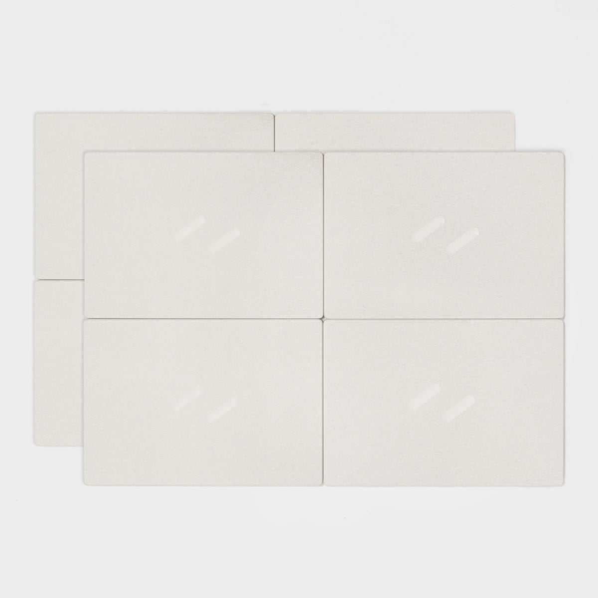 Sandstone Alta Large Bath Stone 2 Pack in large, quick-drying bath stone mat. 