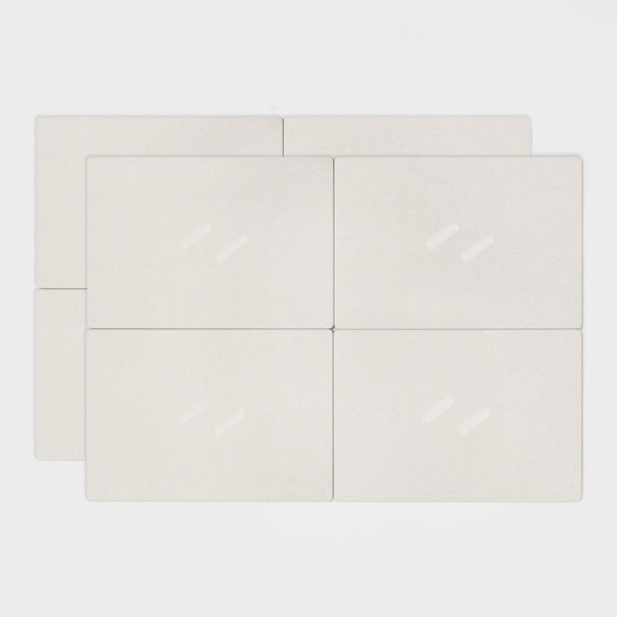 Sandstone Alta Large Bath Stone 2 Pack in large, quick-drying bath stone mat. 