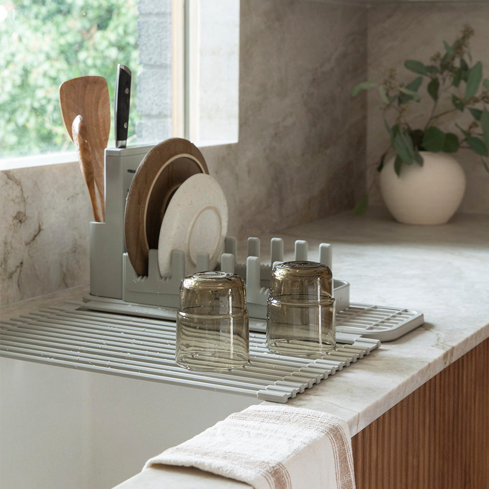 Over the Sink Dish Pad + Rack Bundle