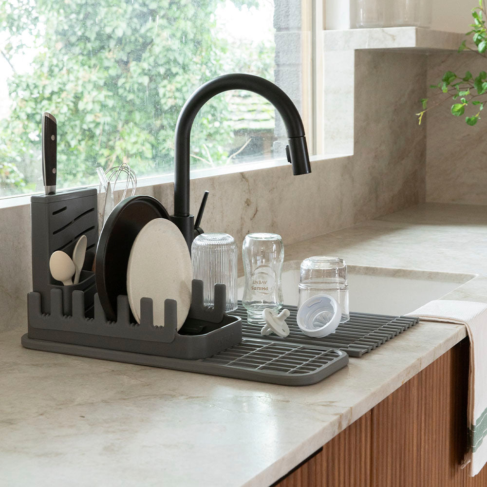 Over the Sink Dish Pad + Rack Bundle