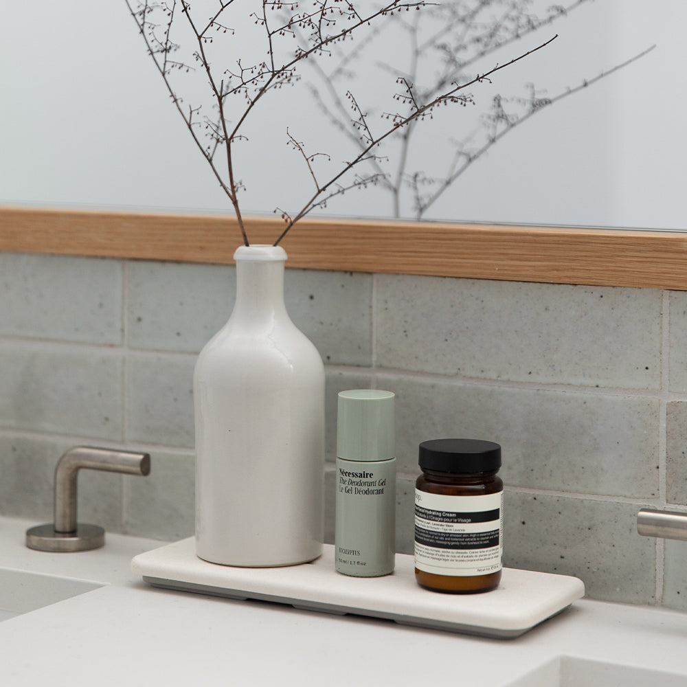 Bath Stone™ Mat - Zen + Stone Sink Caddy Bundle