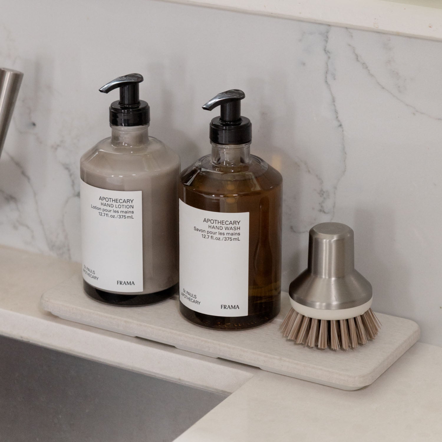 Dish Pad + Stone Sink Caddy Bundle