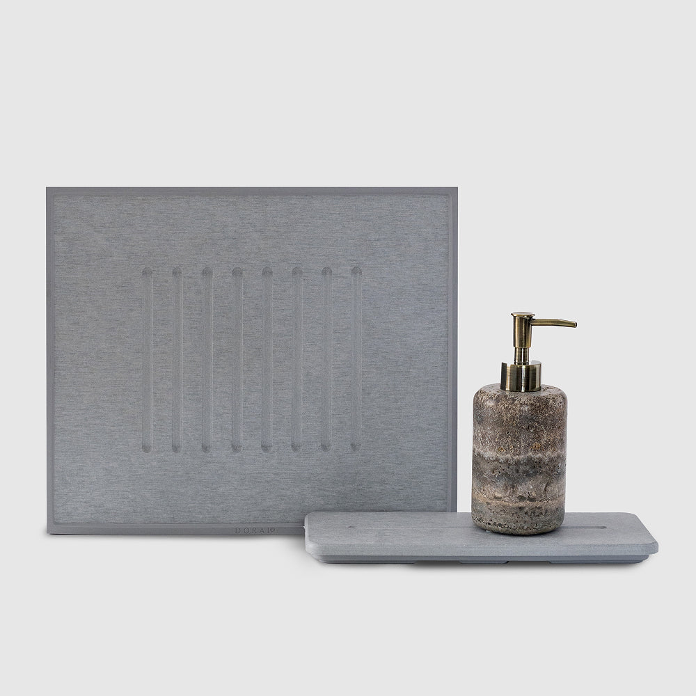 Dish Drying Stone & Stone Sink Caddy