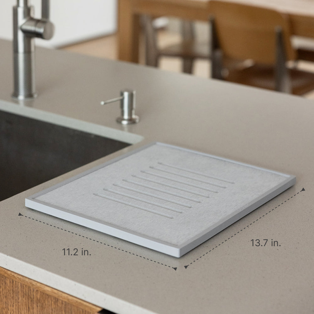Dish Drying Stone & Stone Sink Caddy