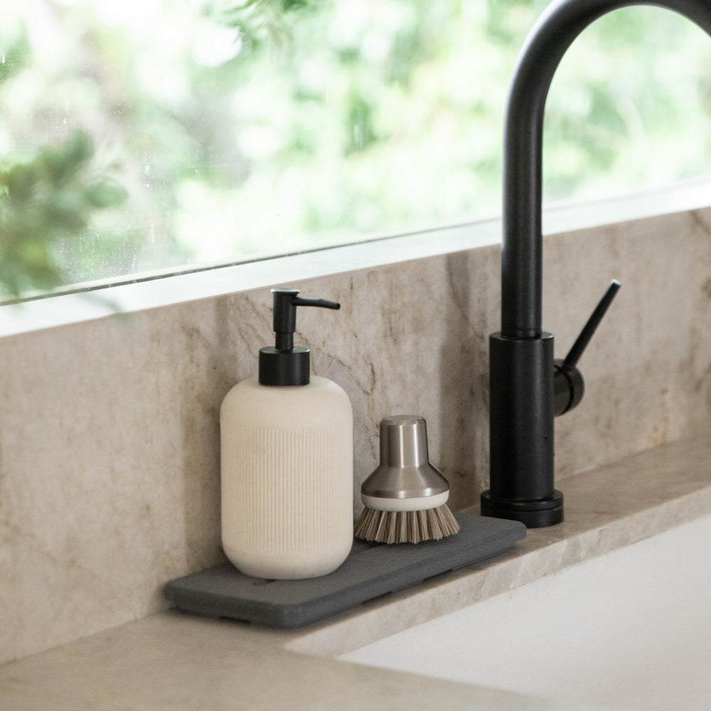 Dish Drying Stone & Stone Sink Caddy