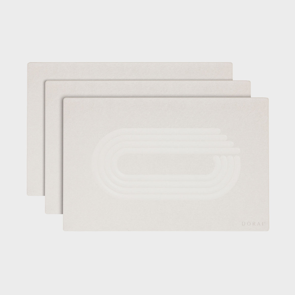 Save on quick-drying Current Sandstone 3-Pack of Bath Stone Mats. 